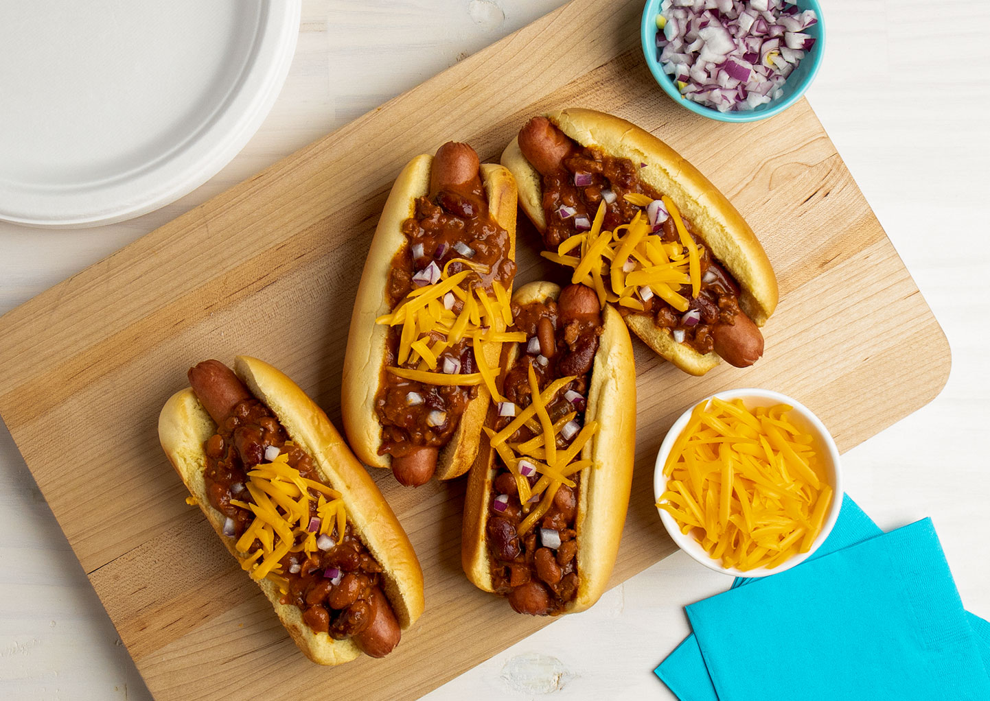 CHILI CHEESE DOGS - Pantry Planner